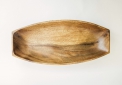 Блюдо деревянное из акации