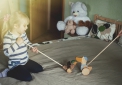 игрушки на палочке